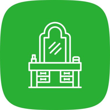 Dressing Table Creative Icons Desig