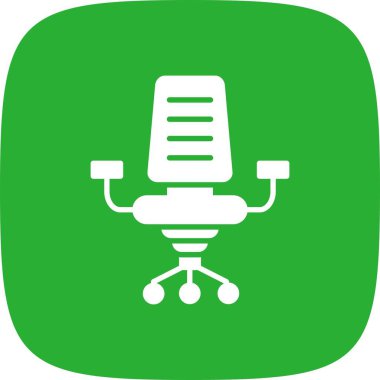 Desk Chair Creative Icons Desig