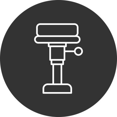 Bar Stool Creative Icons Desig