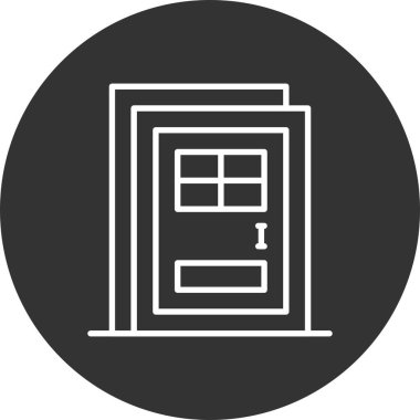  Door Creative Icons Desig