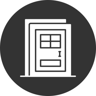  Door Creative Icons Desig