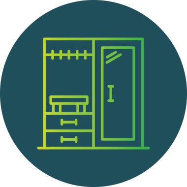 Wardrobe Creative Icons Desig