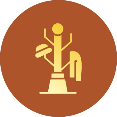 Coat Stand Creative Icons Desig