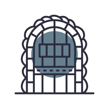 Dungeon Creative Icons Desig