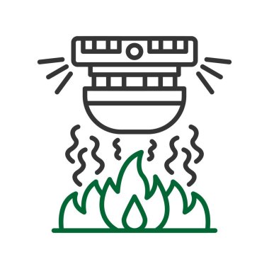 Fire Alarm Creative Icons Desig