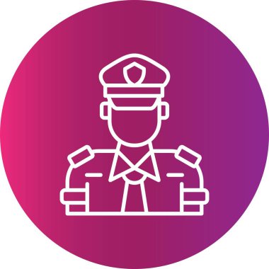 Police Creative Icons Desig