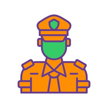 Police Creative Icons Desig
