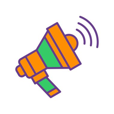 Megaphone Creative Icons Desig
