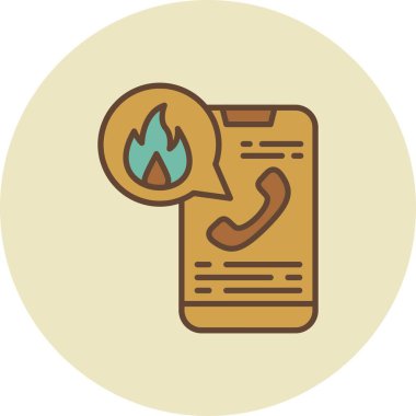  Emergency Call Creative Icons Desig