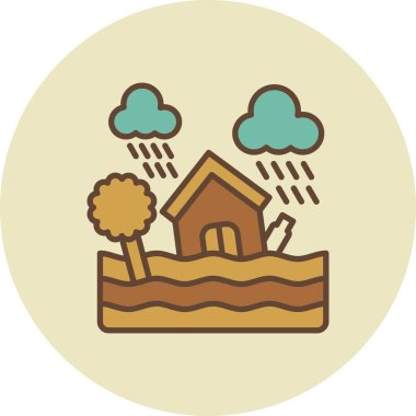 Flood Creative Icons Desig