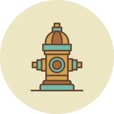 Fire Hydrant Creative Icons Desig