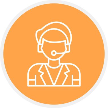 Telephonist Creative Icons Desig