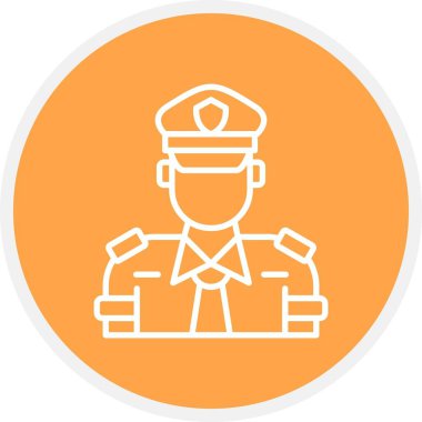 Police Creative Icons Desig