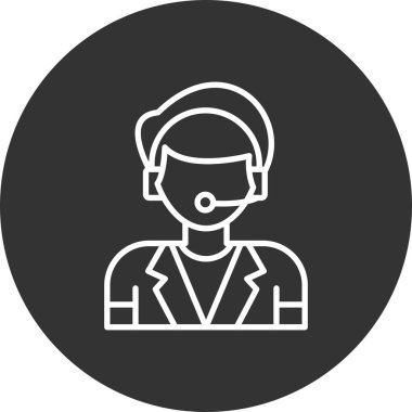 Telephonist Creative Icons Desig