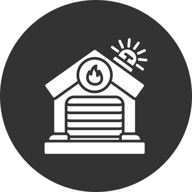 Fire Department Creative Icons Desig