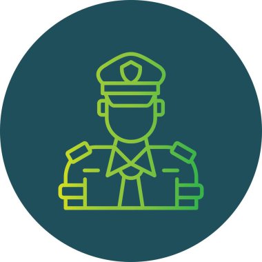Police Creative Icons Desig