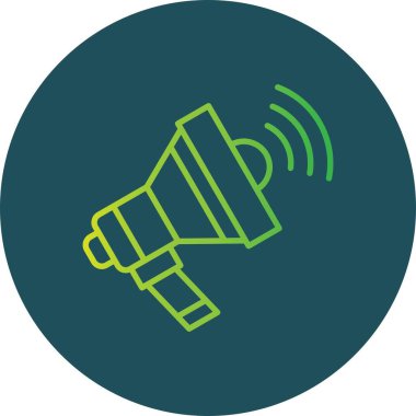 Megaphone Creative Icons Desig
