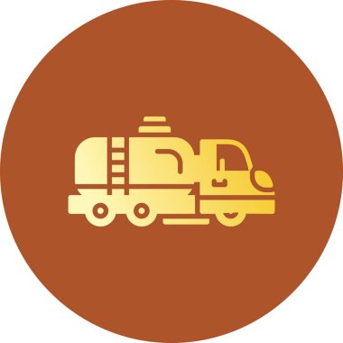  Tanker Truck Creative Icons Desig
