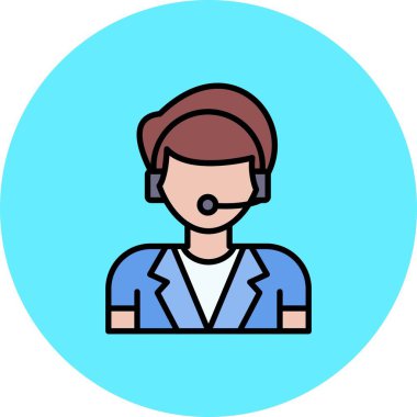 Telephonist Creative Icons Desig