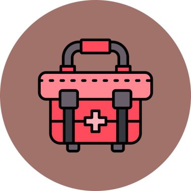  İlk Yardım Kiti Yaratıcı Simgeler Tasarımı