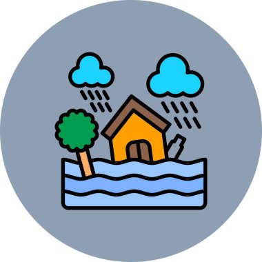 Flood Creative Icons Desig