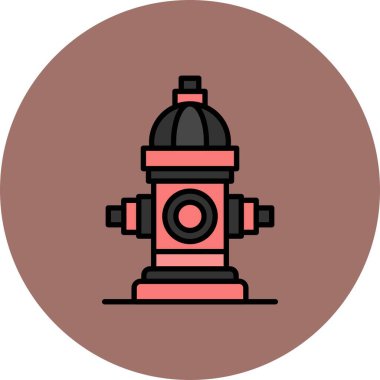 Fire Hydrant Creative Icons Desig