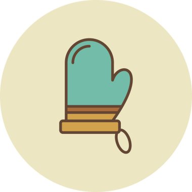 Kitchen Glove Icon Creative Icons Desig
