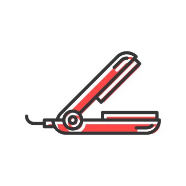  Hair Straightener Creative Icons Desig