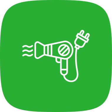  Hairdryer Creative Icons Desig