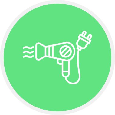  Hairdryer Creative Icons Desig