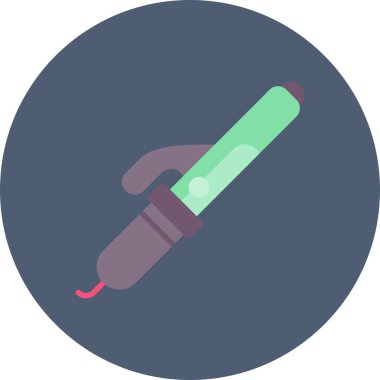 Curling Iron Creative Icons Desig