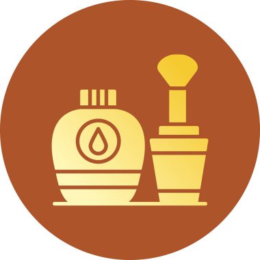 Nail Polish Creative Icons Desig