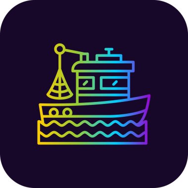  Fishing Boat Creative Icons Desig