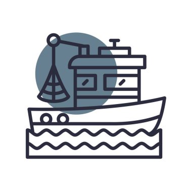  Fishing Boat Creative Icons Desig