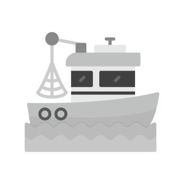  Fishing Boat Creative Icons Desig
