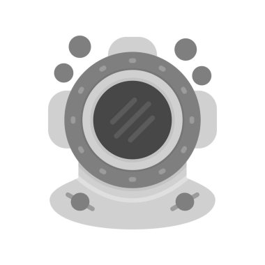 Diving Helmet Creative Icons Desig