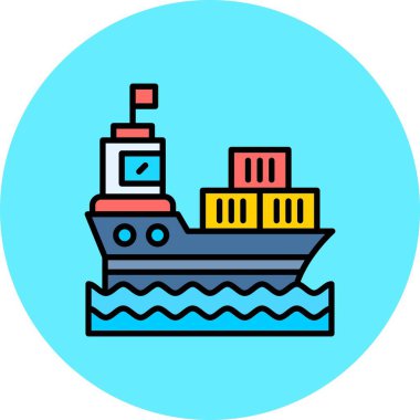 Ship Creative Icons Desig