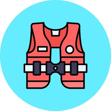 Life Jacket Creative Icons Desig