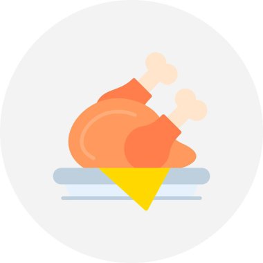 Chicken creative icons design