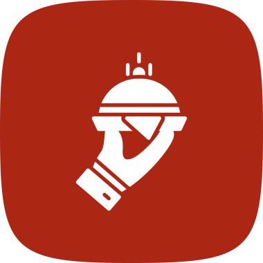 Food Tray Creative Icons Desig