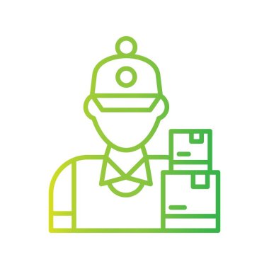  Delivery Boy Creative Icons Desig