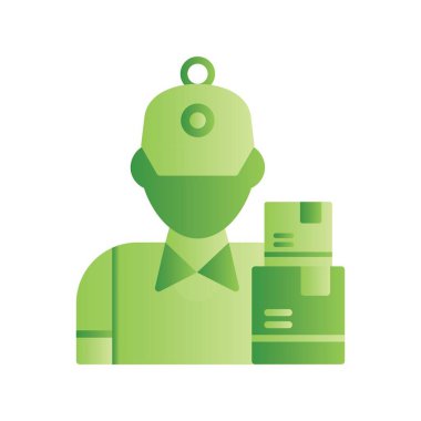  Delivery Boy Creative Icons Desig