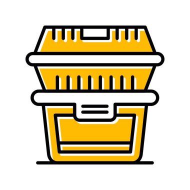 Food Container Creative Icons Desig