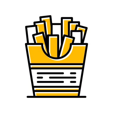  French Fries Creative Icons Desig