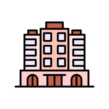 Otel Yaratıcı Simgeleri Tasarımı