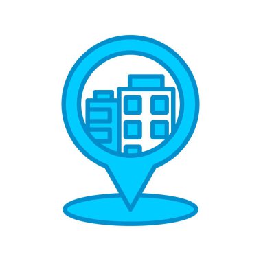 Hotel Location Creative Icons Desig