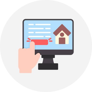 Online Booking Creative Icons Desig