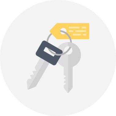 Room Key Creative Icons Desig