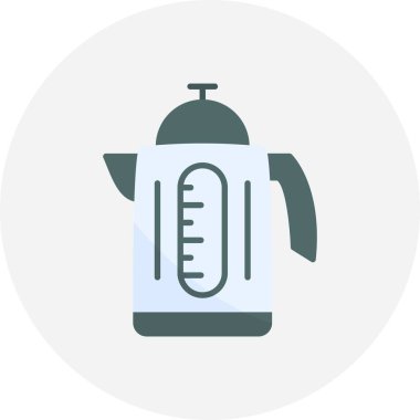 Electric Kettle Creative Icons Desig
