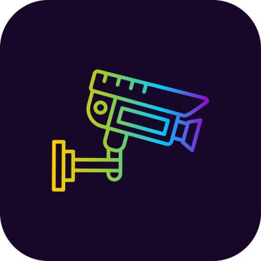  CCTV Kamera Yaratıcı Simgeler Tasarımı